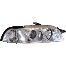 Fiat Punto 93-98 Chrome Projector Headlamp w Ring